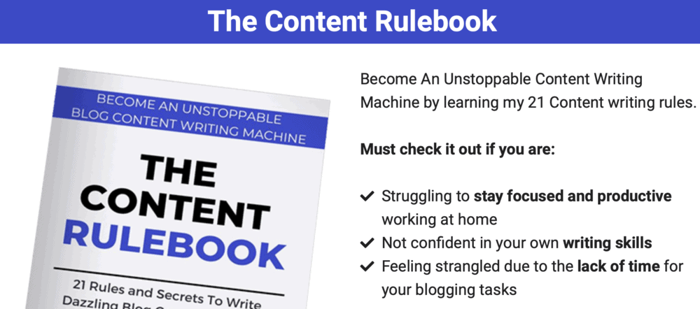 The Content Rulebook