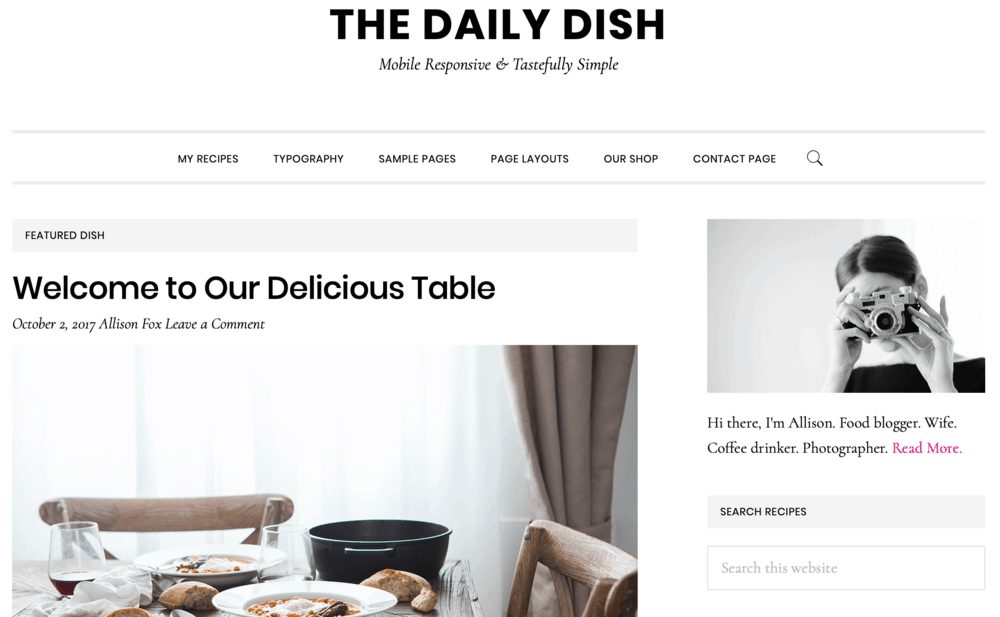 The Daily Dish