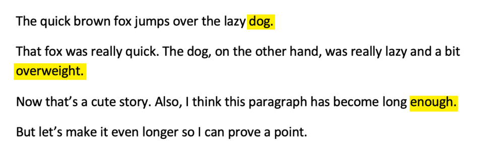 Optimizing My Thick Wall of Text