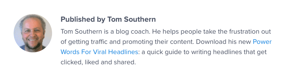 Tom Southern Introduction