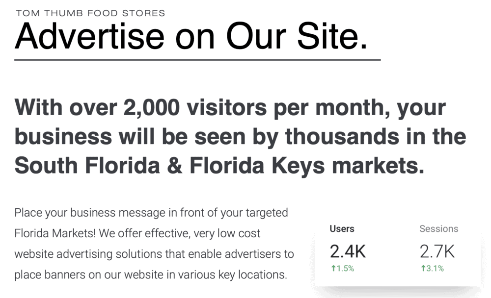 Tom Thumb Food Stories