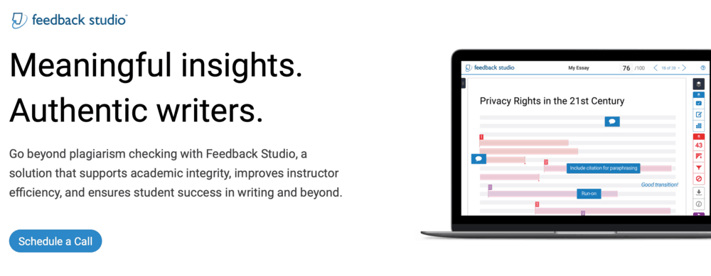 Turnitin Feedback Studio