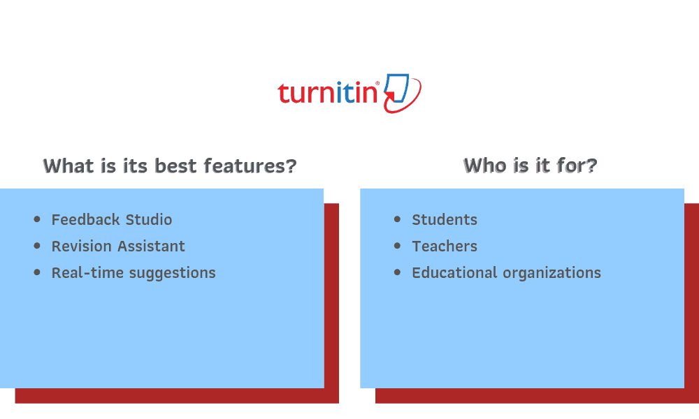Turnitin Recommendations