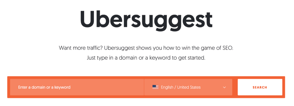 Ubersuggest