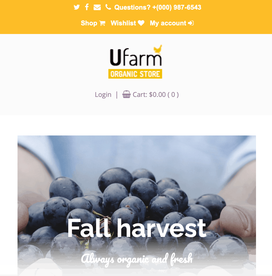 uDesign Theme Preview