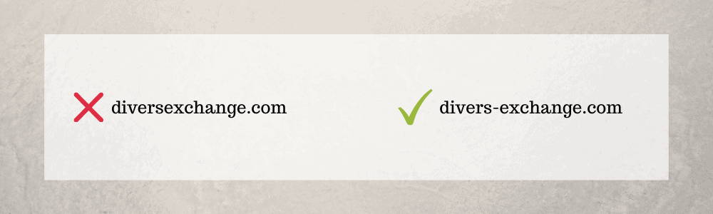 Reason to use a hyphen