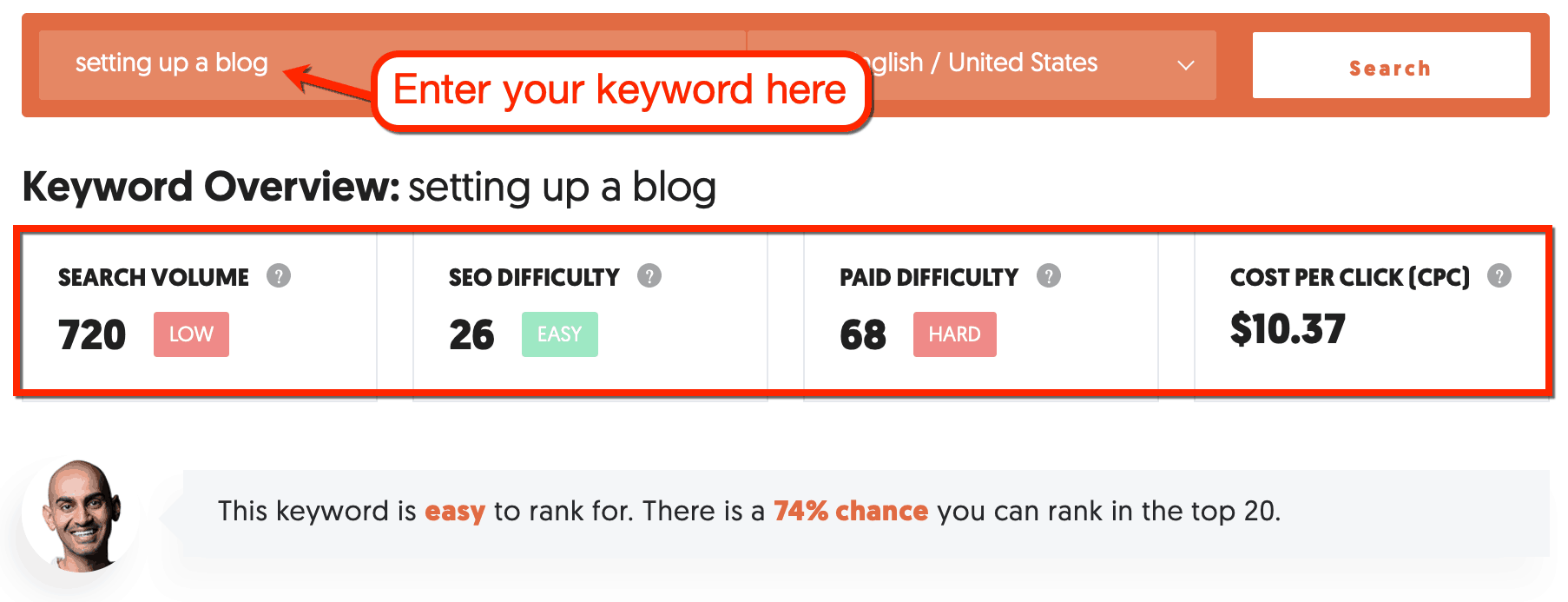 keyword planner with ubersuggest