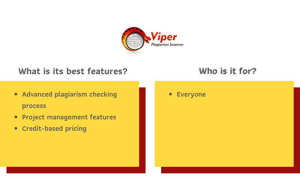Viper Recommendations