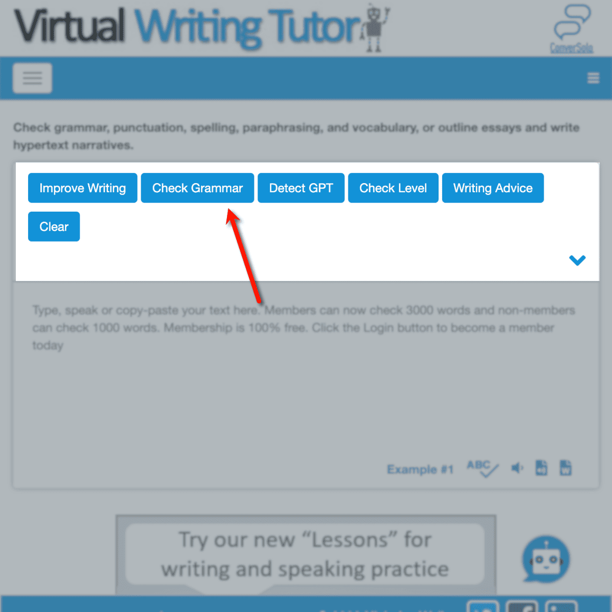Virtual Writing Tutor