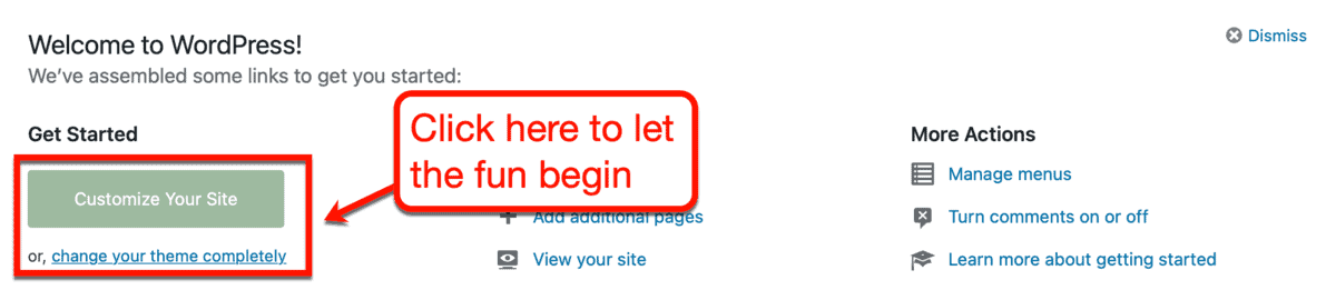 Welcome to WordPress