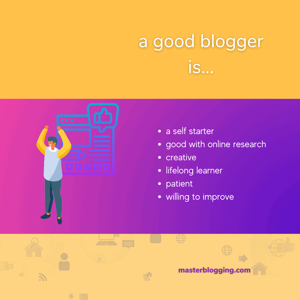 What makes a good blogger?