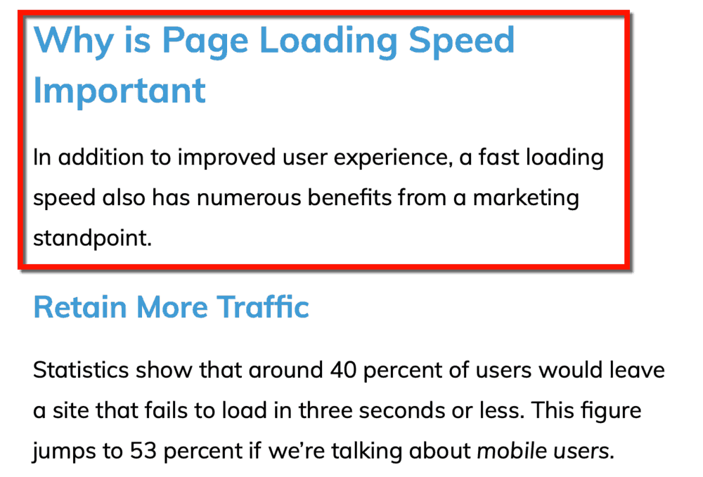 Why Page Loading Speed is Important