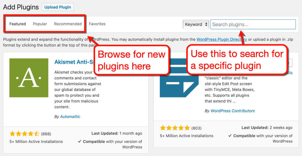 WordPress Plugin Library