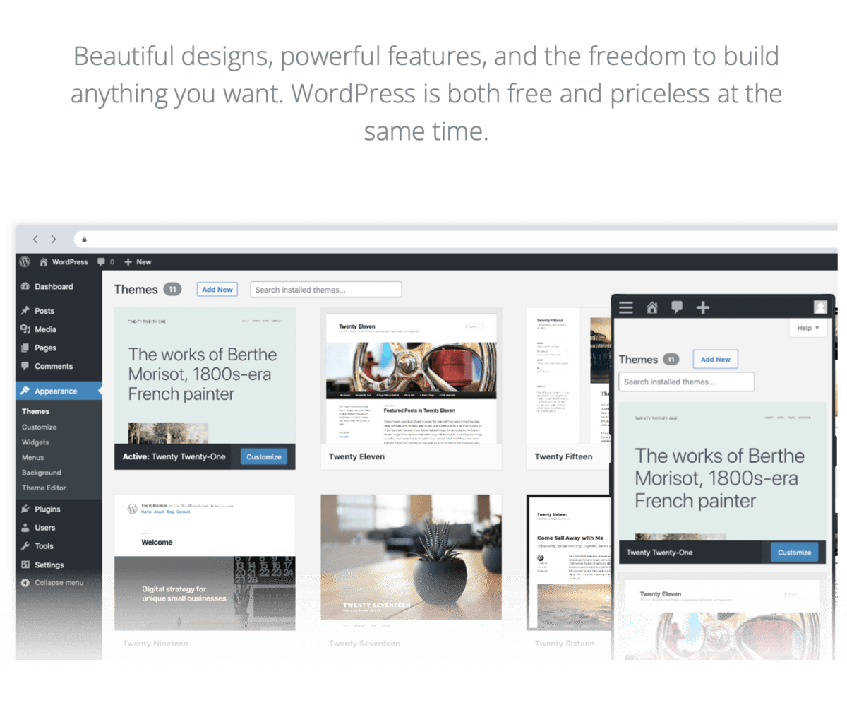 WordPress CMS Platform