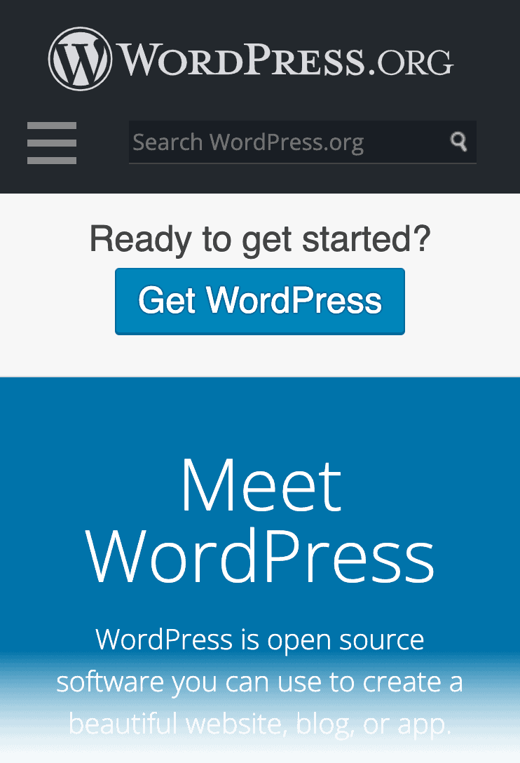 WordPress.org CMS