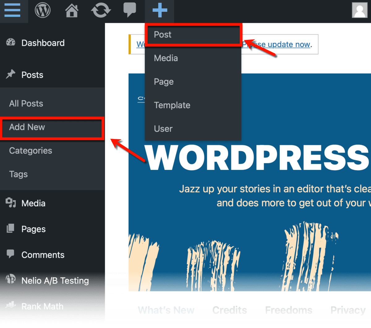 How to Add New Posts on WordPress