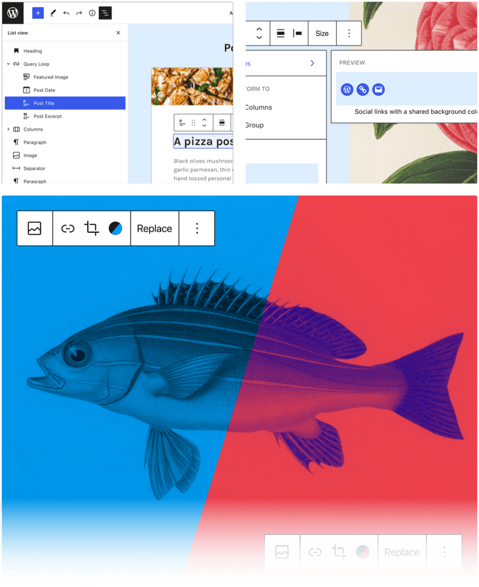 WordPress Tatum New Features