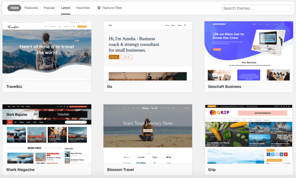 WordPress Themes