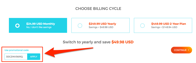 WPXHosting Promotional Code