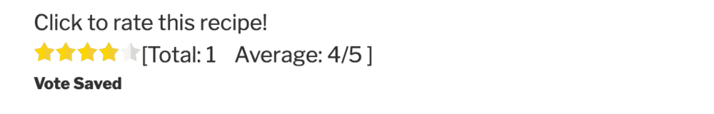 Yasr Star Ratings Widget