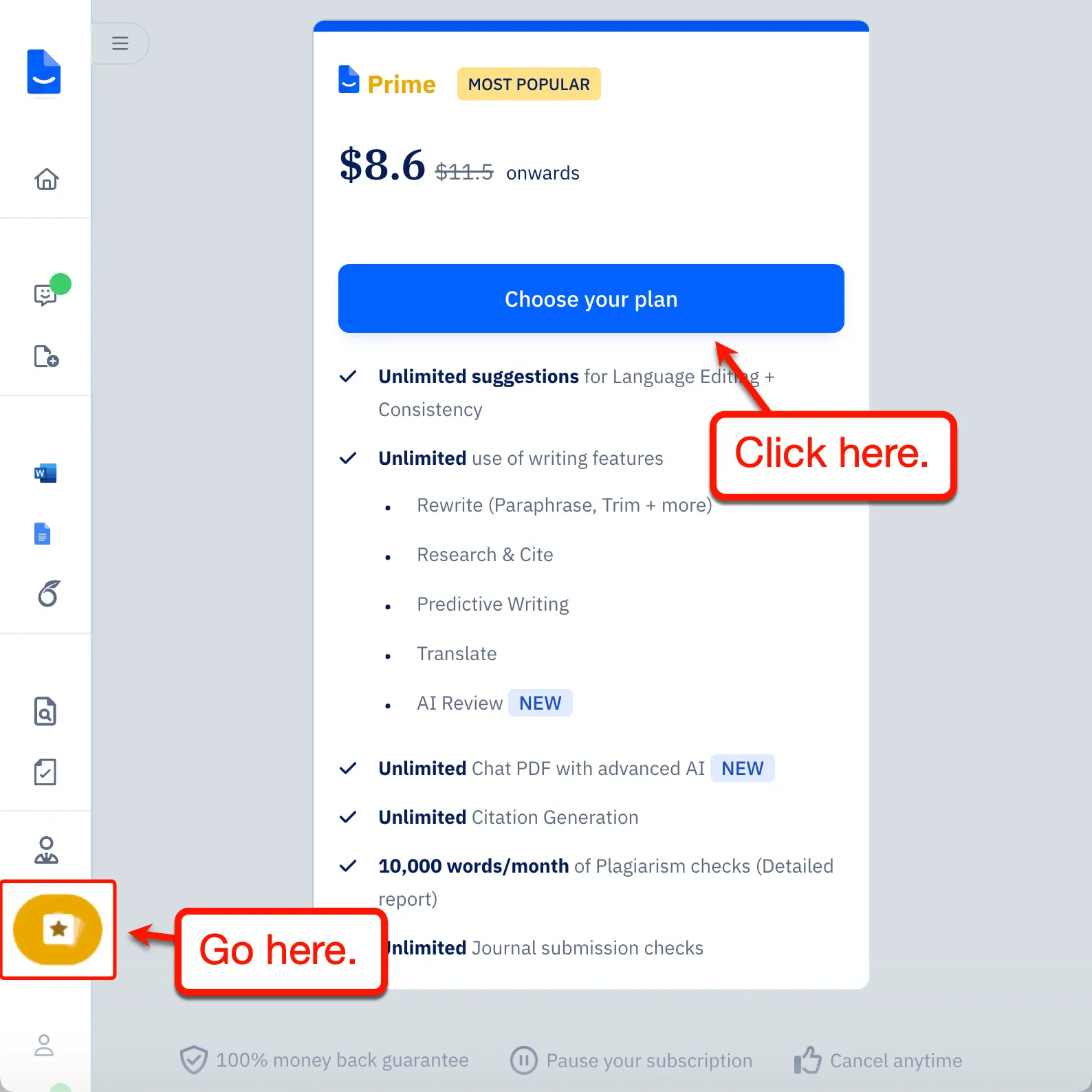Paperpal Pricing Plans