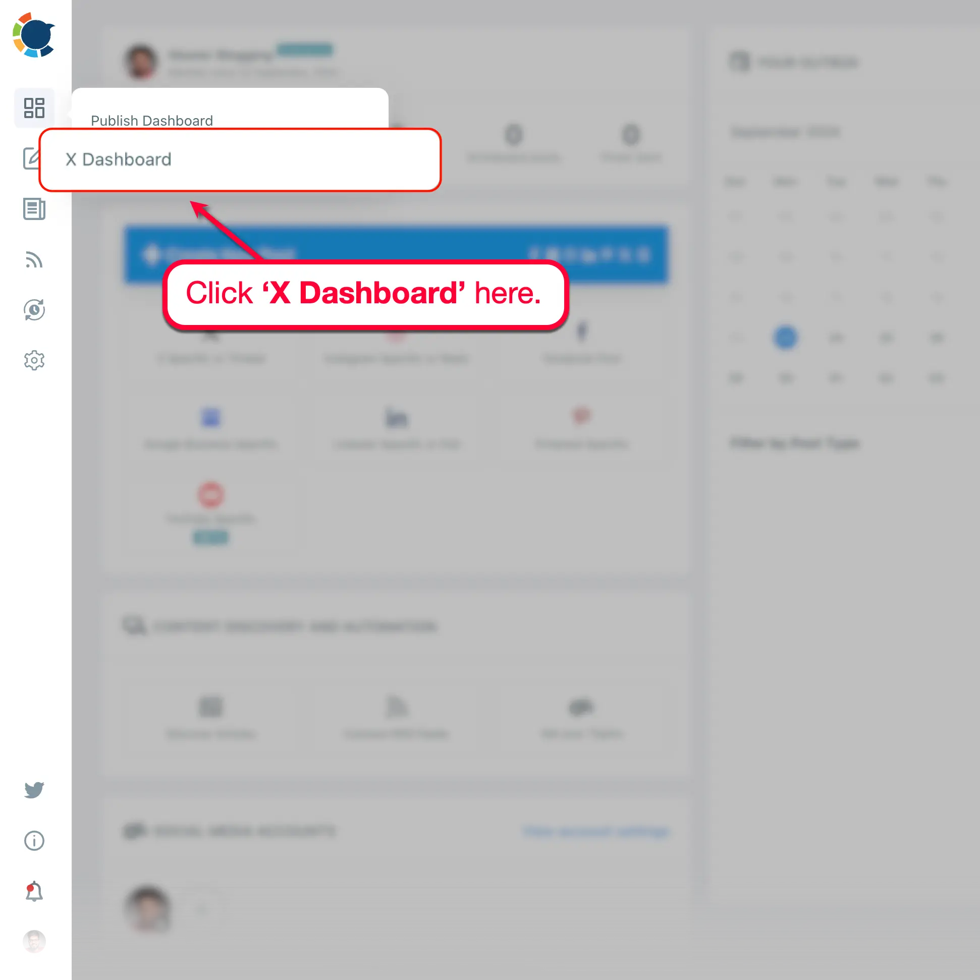 Circleboom X Dashboard Menu