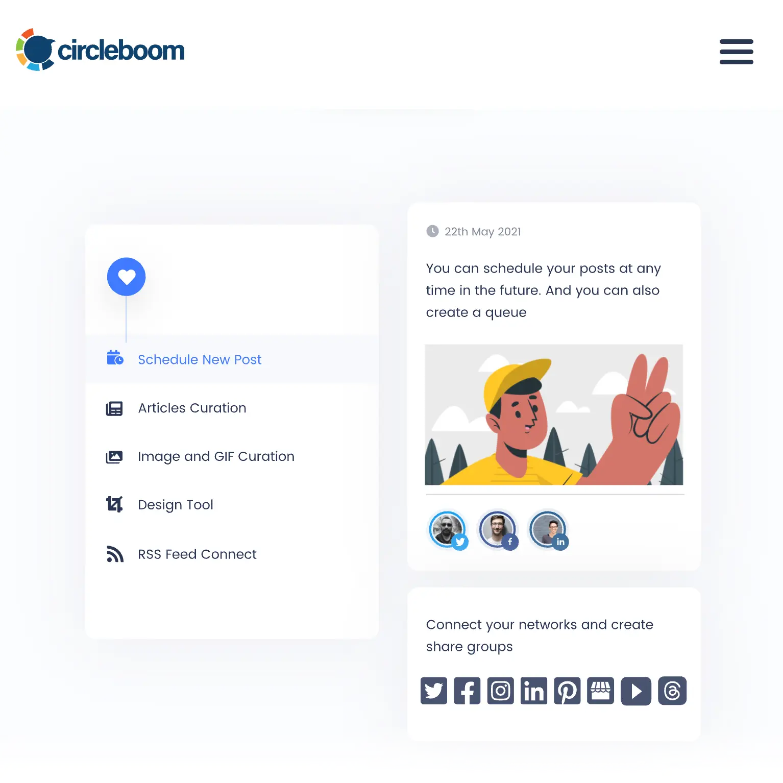 Circleboom Homepage