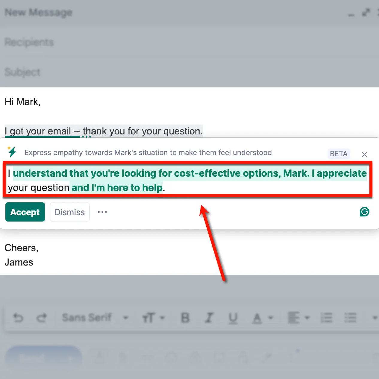 Grammarly Helping Make Your Content More Empathic