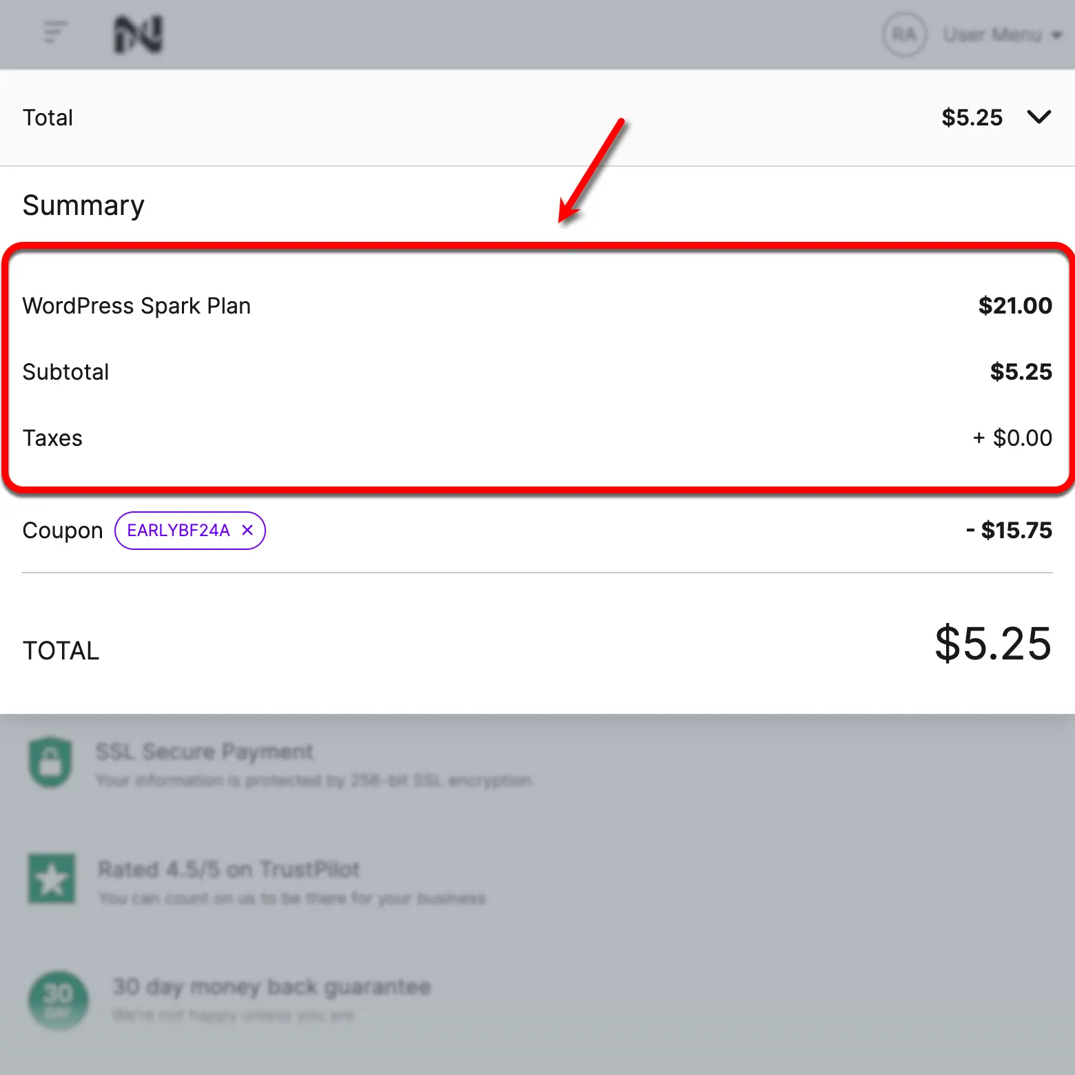 Nexcess Discount Summary