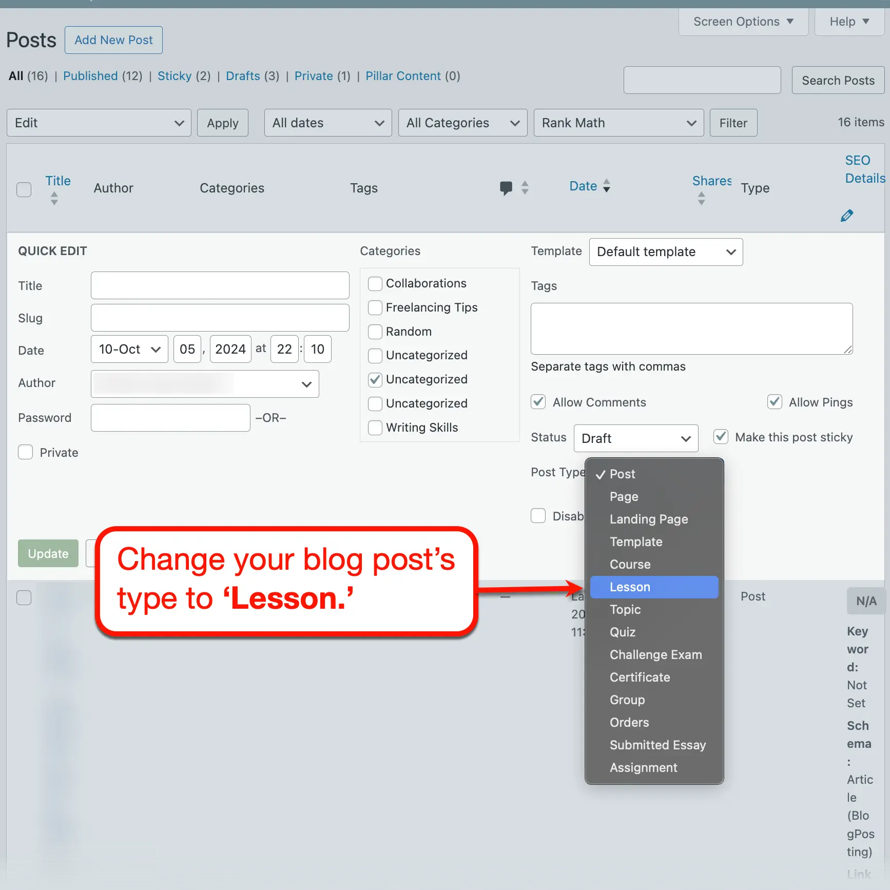 WordPress Post Type Switcher