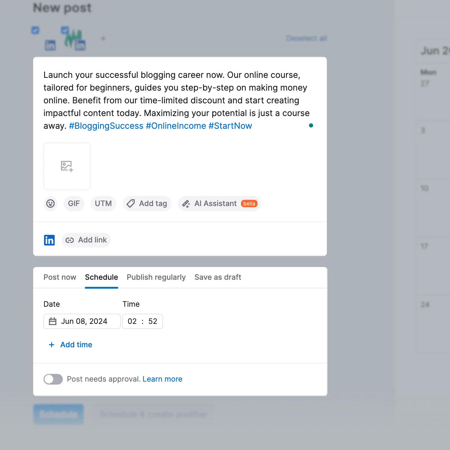 Semrush Social Poster