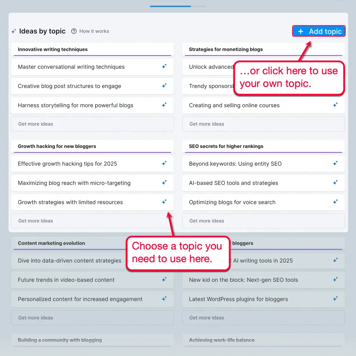 Social Content AI Topic Ideas