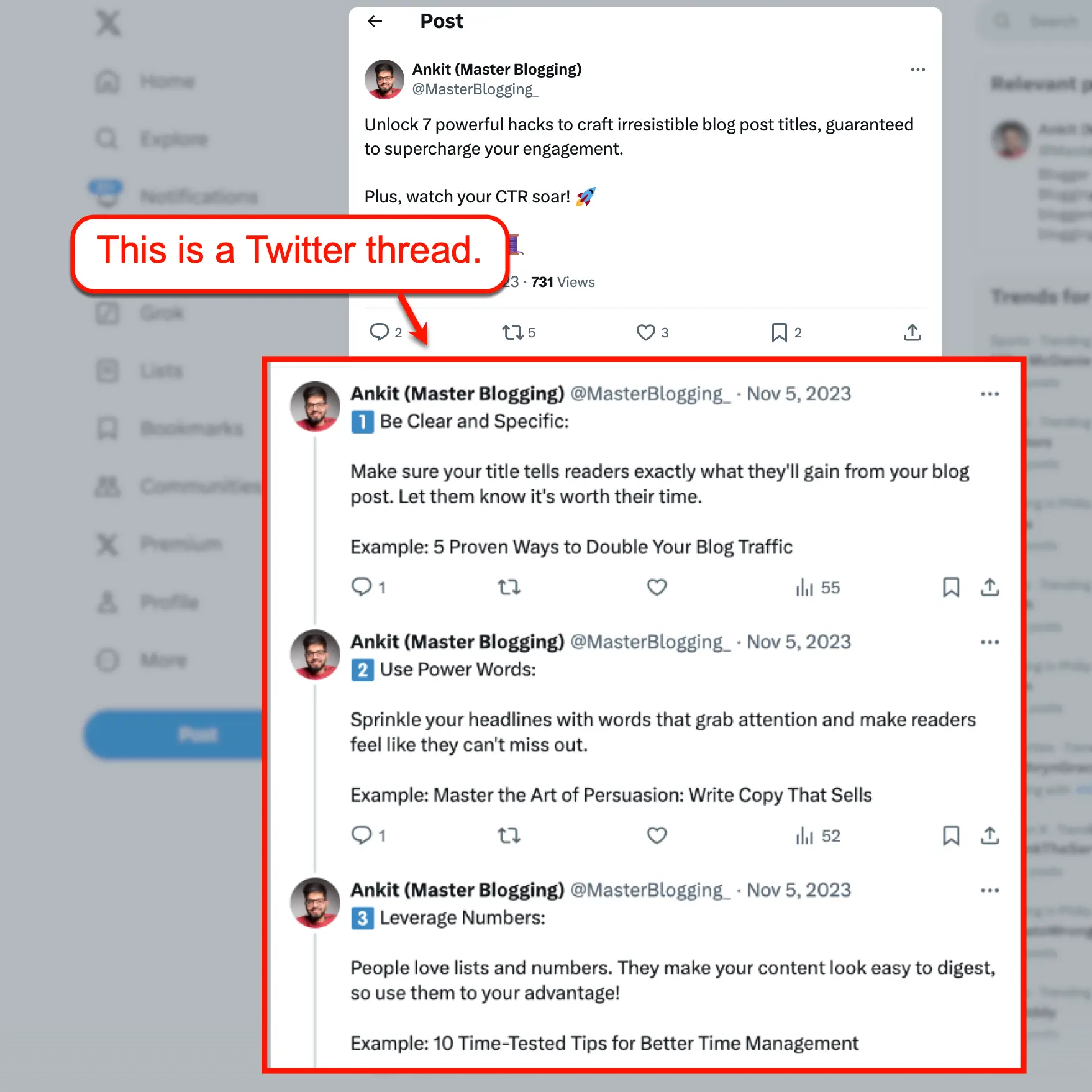 Twitter Thread Example